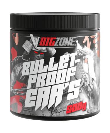 Big-Zone Bulletproof EAA's EAA Essential Amino Acids | For Muscle and Tissue - Bodybuilding - Extremely Tasty | 500g Powder (Cherry)