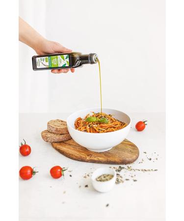 Organic Cold-Pressed Hemp Seed Oil 16.9oz - USDA Certified, Non-GMO, Vegan, Keto, Gluten-Free - Rich in Omega 3 & 6 Fatty Acids - 2 x 8.45oz Glass Bottles - Buy Online on GoSupps.com