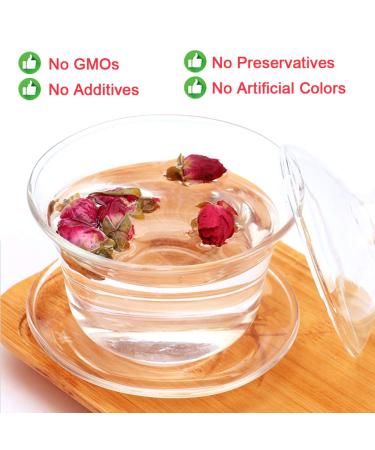 Buy Natural Herbal Pink Rose Bud Tea - 50g | Fragrant Flower Tea for Health & Beauty | International Shipping - Buy Online on GoSupps.com