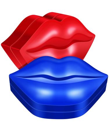 CLISPEED Masques Exfoliants Et Hydratants Pour L vres Lot De 2 Bo tes Coussinets En Gel Hydratants Protection L vres S ches Soin Portable Domicile Usage Quotidien Produit Cosm tique Soins