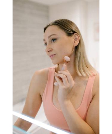 Blackhead Remover Pore Vacuum Cleaner with Rose Quartz Roller - Electric Acne Extractor Kit | USB Rechargeable Suction Tool - Buy Online on GoSupps.com