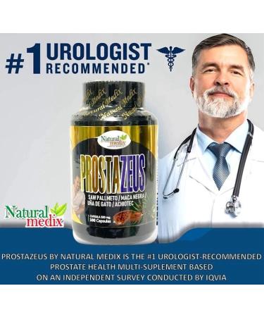 Prostazeus Complex Formula Natural Prostate Support with Saw Palmetto Maca Negra Cat s Claw & Achiote Premium Men s Wellness Capsules for Vitality Balance & Energy 100 Capsules - Buy Online on GoSupps.com