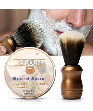SEFUDUN 5-in-1 Beard Grooming Kit for Men Moustache Treatment Set Including Beard Oil (30ml) Beard wax(30g) Beard Brush Wood Beard Comb Gift Box for Styling Shaping Growth - Buy Online on GoSupps.com