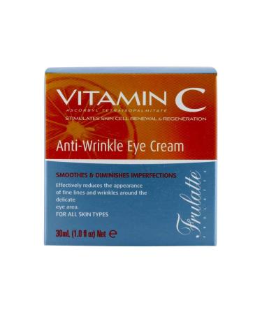 Frulatte Anti Aging Eye Cream for Puffy Eyes - Vitamin C Eye Wrinkle Cream - 30ml - Buy Online on GoSupps.com