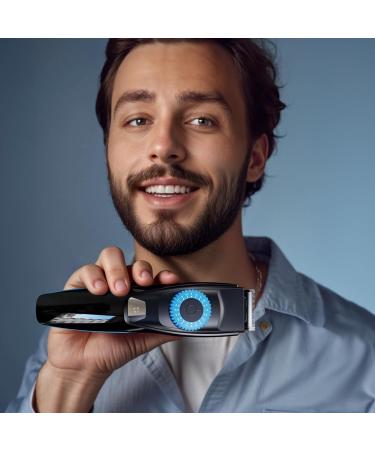 YABIFE 40 Precision Beard Trimmer for Men - Rechargeable Cordless All-in-One Hair Shaver for Face Head Nose Ear & Body - Travel-Friendly with Zoom Wheel & Lock - Buy Online on GoSupps.com