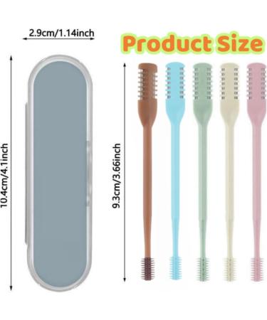 2-in-1 Nasal Hair Cutter & Nose Hair Trimmer - Double Sided 360 Rotating Ear Picker for Men & Women - Beige Pack of 12 - International Shipping Available - Buy Online on GoSupps.com