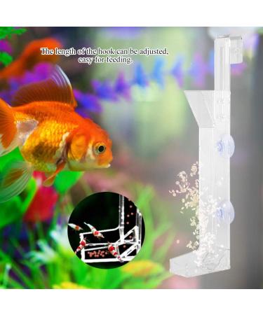 July Gift Shrimp Feeding Tube with Hook and Suction Cups Acrylic Shrimp Feeding Tube for Shrimp for Fish - Buy Online on GoSupps.com