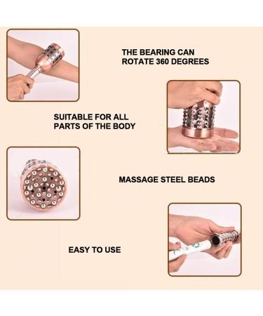 Buy Copper Moxa Moxibustion Stick Hot Compress Body Massage Tool for Gentle Heating Therapy & Fatigue Relief | International Shipping - Buy Online on GoSupps.com