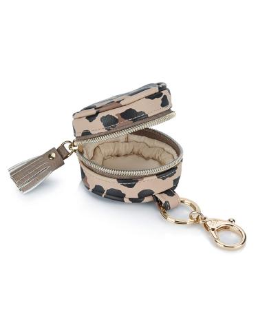 Itzy Ritzy Leopard Pacifier Case with Clip - Holds 2 Pacifiers, Easy Clasp Attachment - Buy Online on GoSupps.com
