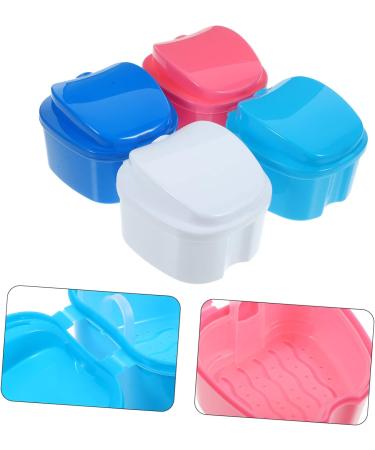4-Piece Travel Prosthesis Box Set | Filter Layer Containers & Toothed Pool Accessories | Retainer Case for Easy Travel - Buy Online on GoSupps.com