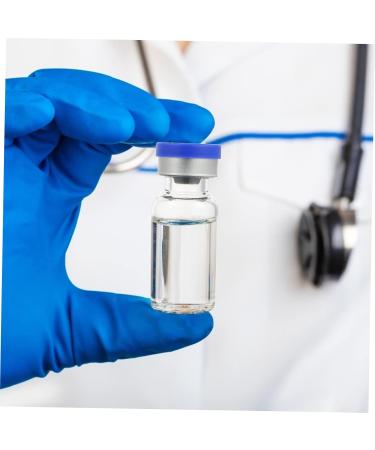 Plafope 50 pcs Glass Bottles with Lids - Transparent Phiole Sample Containers for Travel Perfume & Terrariums - 3.9x1.6cm - Buy Online on GoSupps.com