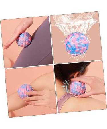 Clispeed 2-St Massage Ball Set - Lower Back Neck Shoulder & Leg Massager - Portable Fitness Device (7x7cm 2pcs) for Muscle Tension Relief - Buy Online on GoSupps.com