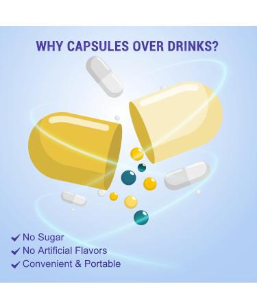 Heivy Electrolyte Capsules, High Sodium Salt Tablets (500mg Sodium &100mg Potassium), Salt Pills for POTS, Running, Keto, Electrolytes for Hydration Supplement - 100 Count (Size 0) - Made in USA - Buy Online on GoSupps.com