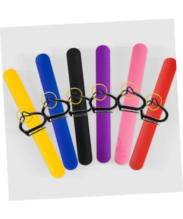 Ipetboom 1 Set Braiding Auxiliary Wrist Strap Tool Hair Clips Hair Pins Salon Hair Tie Organizer Salon Hair Holder Wrist Band for Braiding Hair Party Supplies Aluminum Sheet Bracelet - Buy Online on GoSupps.com