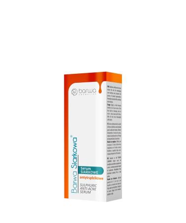 SULPHUR COLOUR ANTIBACTERIAL FACE SERUM 15ml KA