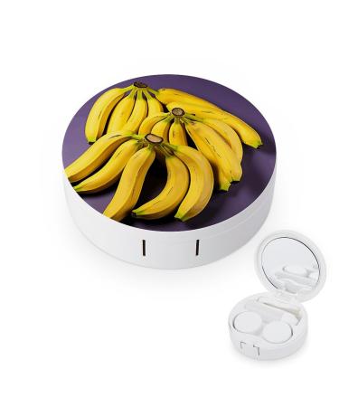 Contact Lens Case Unique Banana Fruit Portable Travel Contact Lens Box Contact Lens Storage Box