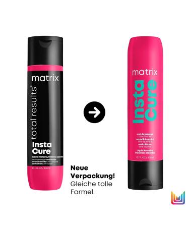 Matrix Anti-Breakage Conditioner for Damaged Hair - Liquid Proteins Insta Cure 300ml - Worldwide Shipping - Buy Online on GoSupps.com