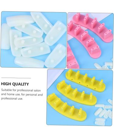 minkissy 2 Boxes Nail Practice Stand Nail Practice Display Stand Nail Practice Rack Nail Stand Acrylic Nail Art Holder Acrylic Stands for Display Manicure Tool Plastic Nails Magnetic 12X3cm Assorted Color - Buy Online on GoSupps.com