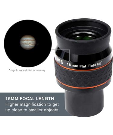Celestron Ultima Edge 15mm Flat Field Eyepiece - 1.25 | Optimal Viewing Experience - Buy Online on GoSupps.com