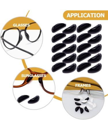 Gleavi Glasses Pads: 10 Pairs of Soft Self-Adhesive Silicone Nose Pads - 4mm Thin & Slide-Resistant for Ultimate Comfort - Buy Online on GoSupps.com