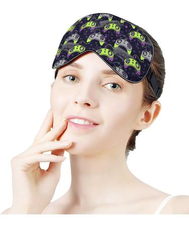 Gamepad Gamer Controller Joystic Sleep Mask | Adjustable Head Strap | Soft Comfortable Eye Mask - Buy Online on GoSupps.com