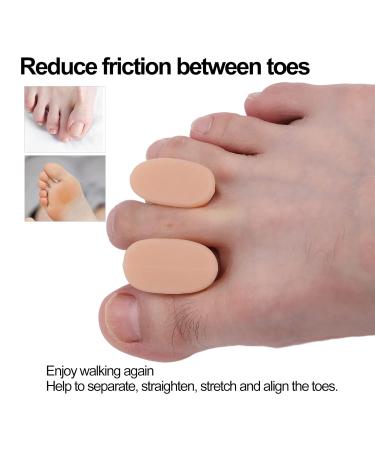 Silicone Toe Spacers 8 Pairs - Reduce Friction, Correct Toes, Relieve Bunion Pain - Buy Online on GoSupps.com