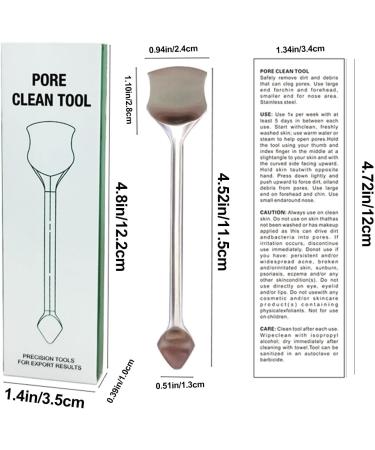 3 Blackhead Extractor Tool | Pimple Cleaning Tool Comedone Pimple Extractor Tool for Blackhead Whitehead Popping Zit Removing Nicything 3 Pcs a - Buy Online on GoSupps.com