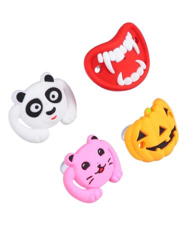 Toddmomy 4pcs Pacifier Toy - Soft Silica Gel Dummy for Newborns | Safe & Soothing International Shipping - Buy Online on GoSupps.com