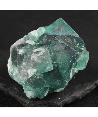 Natural Rough Gemstone Specimen Stone Fluorite Crystals Cluster 1pc (Color : 500g-700g)