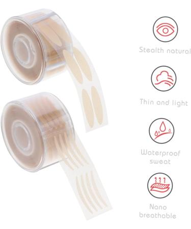 Beavorty Single- Sided Eyelid Tapes Stickers 2400 Sheets Double Eyelid Sticker Eye Makeup Tape Invisible Eyelid Strips Droopy Eyelid Tape Double Eyelid Lift Strip - Buy Online on GoSupps.com