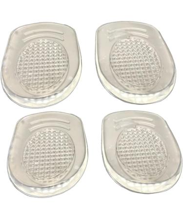 8 Pairs Silicone Half Insole Comfort Heel Pads - Premium Shoe Insoles for All-Day Pain Relief - Buy Online on GoSupps.com