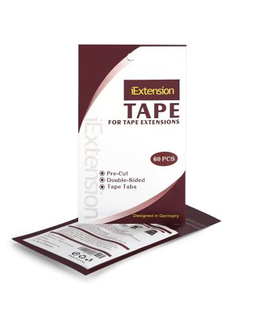 iExtension Adhesive Strips for Tape Extensions Wig Skin Weft Adhesive Tape Replacement Tapes Glue Lace Front Wig Toupee Double-Sided