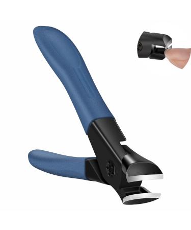 Nail Clippers Large Toenail Clippers Nails Accessories Nail Cutters Toe Nail Clipper Nail Clippers for Thick Nails Heavy Duty Nail Clippers Professional Nail Clippers(Blue)