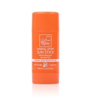 Suntegrity Mineral Sport Sun Stick  33g - 80min Water Resistant  Broad Spectrum SPF 30