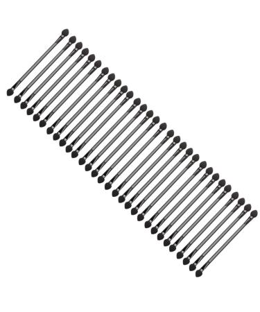 Healifty 30pcs Double Ended Eyeshadow Brush Disposable Makeup Highlighter Cosmetic Shadow Brush Major