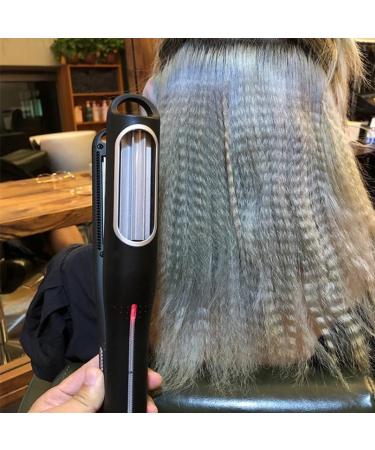 Effortless Hair Curler - Create Perfect Curls with Ease | Black Curling Iron for Beautiful Hairstyles (EU - Buy Online on GoSupps.com