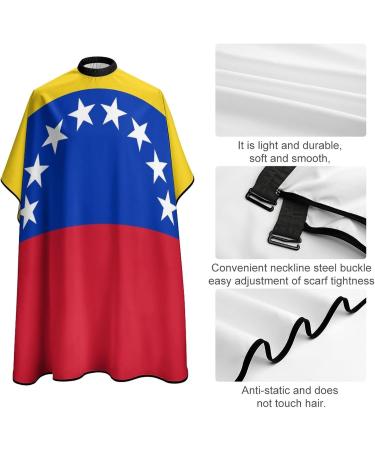 Venezuela Flag Barber Cape - Premium Haircut Apron for Home Salon & Barbershop - Buy Online on GoSupps.com