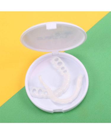 Xiaocui Provisional Dentures - 18PCs Cosmetic Dentistry Snap-On Instant Perfect Smile - White Veneer Replacement for Missing Teeth - Buy Online on GoSupps.com