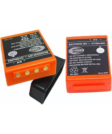 8 Pack 6V 2100mAh HBC Radiomatic BA225030 Rechargeable Battery - Ideal for HBC Crane Remote Control & Pump Truck - Buy Online on GoSupps.com