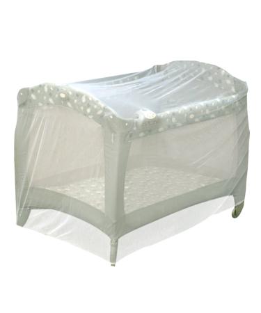 Jeep Universal Size Pack N Play Mosquito Net Tent, White