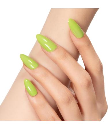 MEGIOR Green Gel Nail Polish 15ml Spring Green Gel Polish 1PCS Soak Off UV LED Nail Gel Polish for Nail Art Manicure Salon DIY Home for Women Girls Nails - Buy Online on GoSupps.com