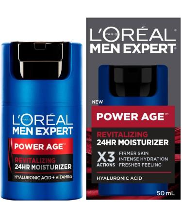 L Or al Paris Men Expert Sculpting Paste Hair Paste For Men Formulated For Extra Strong & L'Or al Paris Men Expert Hyaluronic Acid + Vitamins 24HR Moisturizer Power Age Packaging May Vary 50 mL Sculpting Paste + SKIN_MOISTURIZER 6470618 - Buy Online on GoSupps.com