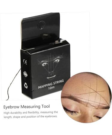 Outanaya Brow Mapping Thread Ink Pattern Embroidery Thread Ruler Brow Stencil Mapping Eyebrow Tool Eyebrow Thread Draw a Line - Buy Online on GoSupps.com