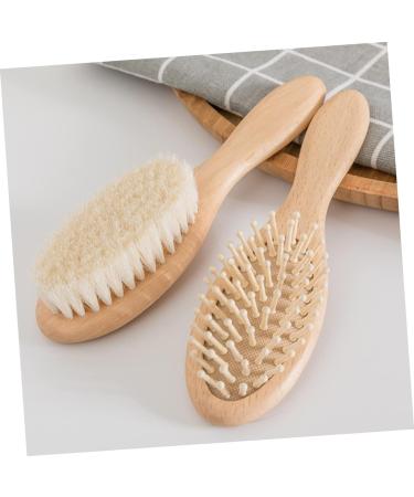 Hemoton Toddler Grooming Kit Set with Airbag Massage Comb and Wooden Hair Brushes - Baby Shower Essentials - Buy Online on GoSupps.com