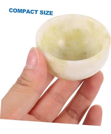 Premium Lalafina Natural Jade Shaving Set - Men's Razor Cup Brush & Bowl | Sensitive Skin Care Essentials - Buy Online on GoSupps.com