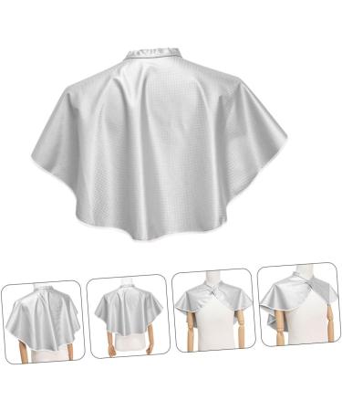 VINTORKY Hair Salon Shawl Makeup Artist Must Haves Hair Dye Cape Hair Coloring Shawl Hair Cutting Shawl Cape for Hair Coloring Makeup Cape Salon Cape Mesh Leather White Apron Perm Dyeing - Buy Online on GoSupps.com
