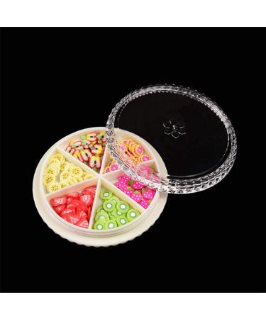 Lurrose Fruit Pattern Nail Art Decor Slices - Colorful DIY Nail Decoration for Girls - Buy Online on GoSupps.com