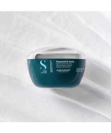 Alfaparf Milano Semi Di Lino Reconstruction Reparative Mask 6.88 Ounce - Sulfate Free - Color Safe - Paraben & Paraffin Free - Salon Quality - Buy Online on GoSupps.com