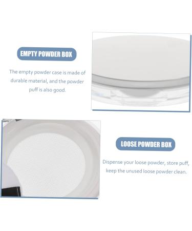 FRCOLOR 2pcs Box Loose Powder Box Mirrors Reusable Makeup Powder Case Portable Powder Case Foundation Box 7.5x7.5cm Colorful - Buy Online on GoSupps.com