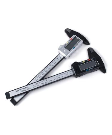 Digital Electronic Vernier 150mm Eyebrow Ruler LCD Display Measuring Tool LCD Microblading Measurement - Buy Online on GoSupps.com